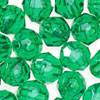 在上雕琢平面的珠子-圣诞节绿色Tr - 8毫米在上雕琢平面的丙烯酸珠子-塑料在上雕琢平面的珠子- 8毫米在上雕琢平面的珠子