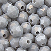 面珠- 10毫米珠-面珠-灰色-塑料珠-丙烯酸面珠- 10毫米面珠