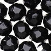 黑色面珠- 10毫米珠-小面珠-黑色面塑料珠-丙烯酸面珠- 10毫米面珠