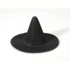 迷你女巫帽子-娃娃帽子-黑色-万圣节装饰-女巫帽子