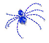 圣诞蜘蛛装饰套件-蓝色-圣诞蜘蛛装饰套件-圣诞蜘蛛制作