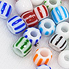 采购产品日本玻璃E珠-各种条纹颜色- E珠