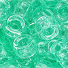 小马珠——透明的海雾的小马珠——海r Beads - Seamist ( Green Aqua) - Hair beads - Plastic Beads - Plastic Pony Beads - Transparent Pony Beads - Craft Beads