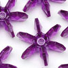 日爆珠- Dk紫水晶- 12mm星片珠-日爆珠-星爆珠-摩天轮珠-桨轮珠