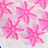 星片珠-日出珠-明亮的热粉色- 10mm星片珠-日出珠-星爆珠-桨轮珠-摩天轮珠