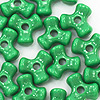 三珠-绿色-绿色三珠-塑料三珠-螺旋桨珠