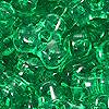 三珠-圣诞绿色-透明绿色三珠-塑料三珠-螺旋桨珠