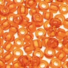 玻璃种子珠-透明橙色-