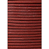 圆形皮革绳-皮革项链绳-大地红色-皮革绳-皮革绳-博洛领带绳