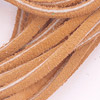 绒面革绳-绒面革蕾丝-绒面革绳-驼色-波洛领带绳-平皮绳-绒面革项链绳