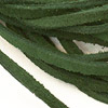麂皮绳-麂皮花边-麂皮绳-猎人绿色-博洛领带绳-平皮革绳-麂皮项链绳