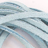 绒面革绳-绒面革蕾丝-绒面革绳-蓝色-波洛领带绳-平皮绳-绒面革项链绳