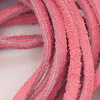 绒面革绳-绒面革蕾丝-绒面革绳-粉色-波洛领带绳-平皮绳-绒面革项链绳