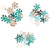 冬季雪花纸屑-蓝色/银色/白色-圣诞节雪花-雪花装饰