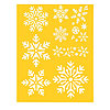 雪花模板-圣诞节雪花-雪花装饰