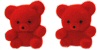 迷你蜂群熊-红色蜂群迷你红熊