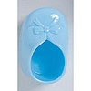 塑料婴儿Bootie派对青睐-蓝色-婴儿淋浴装饰-塑料婴儿Bootie -婴儿淋浴桌子装饰