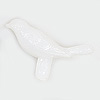 塑料挂钩的鸟-小鸟-白色-迷你鸟-人造鸟-小塑料鸟
