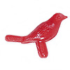 塑料挂钩的鸟-小鸟-红色-迷你鸟-人造鸟-小塑料鸟