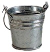 迷你桶-银镀锌锡看-生锈的锡桶-迷你桶