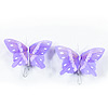 孤峰rfly for Crafts - Feather Butterflies - Violet - Decorative Butterflies - Artificial Butterflies - Butterflies for Crafts - Fake Butterflies -