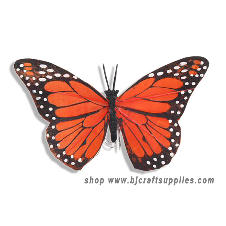 Decorative Butterflies - Artificial Butterflies - Butterflies for Crafts - Fake Butterfiles