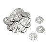 铝硬币符咒-银-服装硬币-工艺硬币开云体育下载网址