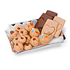 永恒的迷你裙呢?——饼干盘饼干- Mini Cookies - Miniature Food - Miniature Cookie Tray - Mini Pastries