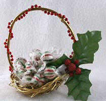 免费节日工艺图案-圣诞节令开云体育下载网址人愉快的糖果篮子