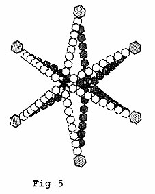 在一个星型图案珠星图5 -自由工艺图案开云体育下载网址
