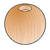 木圆球-未完成-木球-圆木球-木头