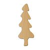 木形状-民间艺术树-未完成-木制剪纸